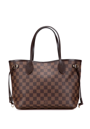 Louis Vuitton Pre-Owned 2013 Damier Ebene Neverfull PM tote bag - Brown