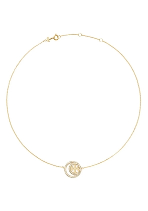 Tory Burch Miller Double Ring pendant necklace - Gold