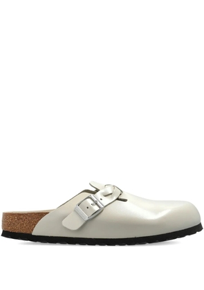 Birkenstock buckle strap mules - Neutrals