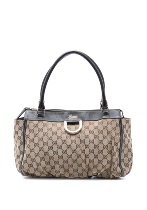 Gucci Pre-Owned 2016-2025 GG Canvas Abbey D Ring tote bag - Brown