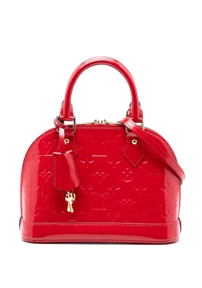 Louis Vuitton Pre-Owned 2016 Monogram Vernis Alma BB satchel - Red