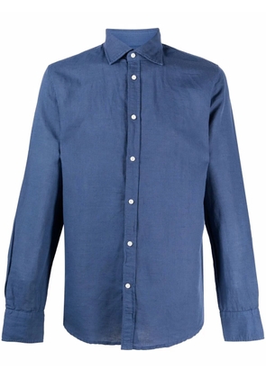 Deperlu Flynn long-sleeve shirt - Blue