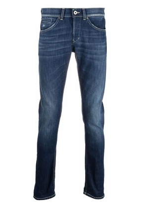 DONDUP mid-rise slim-fit jeans - Blue