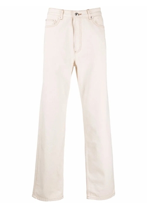 A.P.C. straight-leg cotton jeans - Neutrals