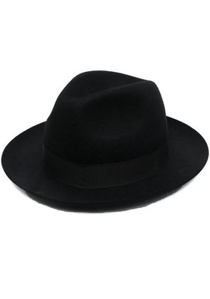 Borsalino Monica felt fedora hat - Black
