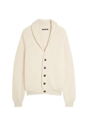 Begg x Co button ribbed cardigan - Neutrals