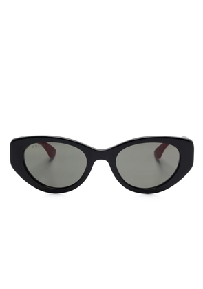 Gucci Eyewear cat eye-frame sunglasses - Black