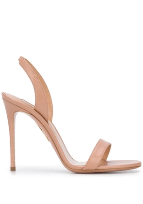 Aquazzura So Nude 105mm sandals - Pink