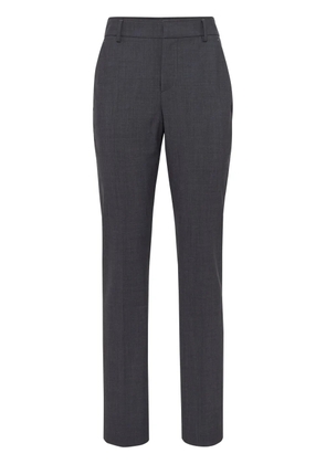 Brunello Cucinelli high-waist tapered-leg trousers - Grey