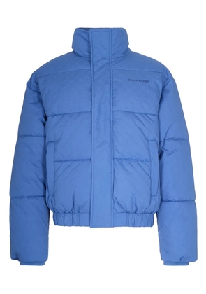 Daily Paper padded high-neck jacket - Blue