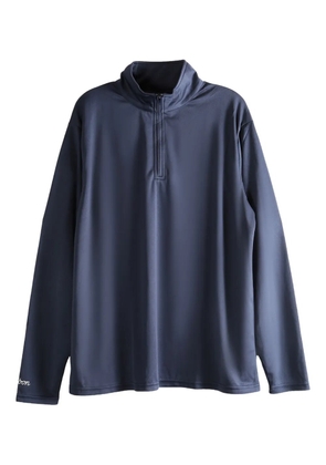 Malbon Golf logo-print performance sweatshirt - Blue