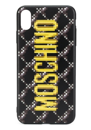 Moschino logo-print iPhone XS Max case - Black