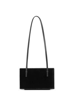 TOTEME magnetic closure shoulder bag - Black