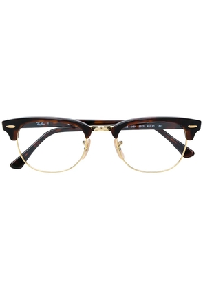 Ray-Ban D-frame glasses - Brown
