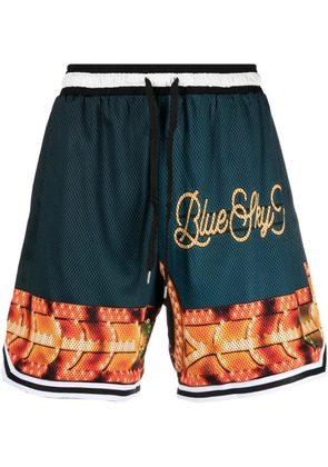 BLUE SKY INN FunPark drawstring-waistband track shorts