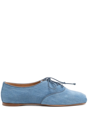 Gabriela Hearst Maya lace-up shoes - Blue