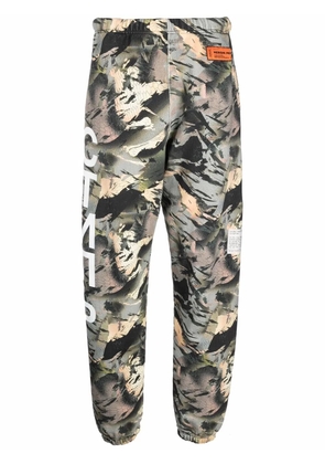 Heron Preston camouflage СТИЛЬ track pants - Green