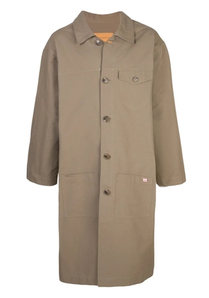 Martine Rose mid-length raincoat - Brown