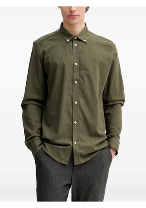 Les Deux Desert buttoned long-sleeve shirt - Green