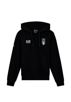 Ea7 Emporio Armani logo-print sweatshirt - Black