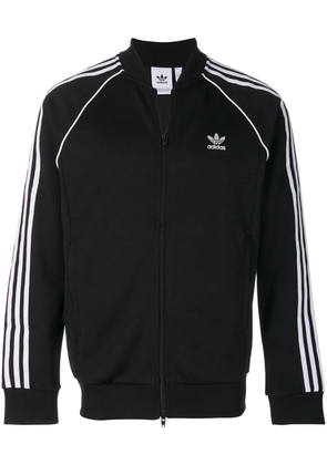 adidas zip front track jacket - Black
