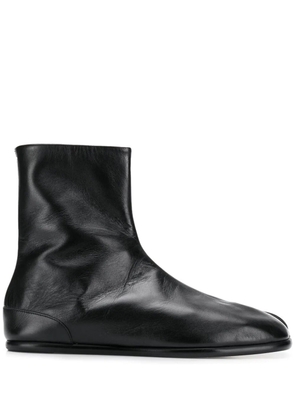Maison Margiela Tabi leather ankle boots - Black