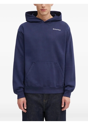 Sporty & Rich Hotel Eden Roc pocket hoodie - Blue
