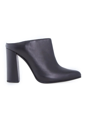 Studio Chofakian leather mules - Black