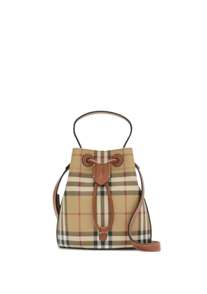 Burberry mini TB bucket bag - Neutrals