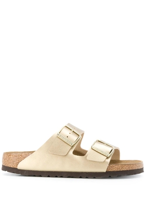 Birkenstock Arizona buckled sandals - Gold