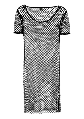 Amir Slama short beach dress - Black