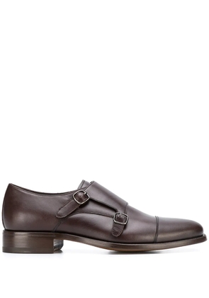Scarosso classic monk shoes - Brown
