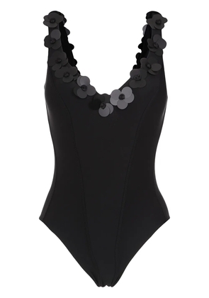 Amir Slama embellished swimsuit - Black