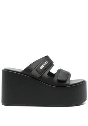 Coperni 95mm Patch sandals - Black