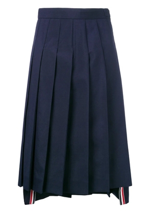 Thom Browne School Uniform Pleated Skirt - Blue