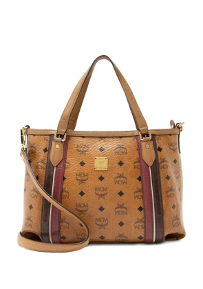 MCM Pre-Owned Visetos zip tote bag - Brown