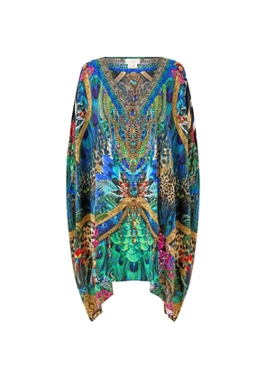 Camilla animal alchemy kaftan - Blue