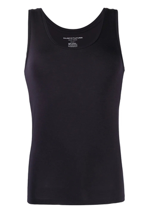 Majestic Filatures scoop neck sleeveless top - Blue