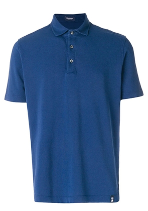 Drumohr classic polo shirt - Blue