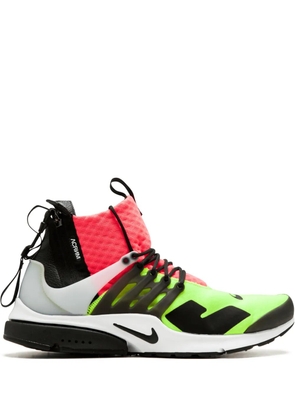 Nike x Acronym Air Presto Mid 'Hot Lava/Volt' sneakers - Green
