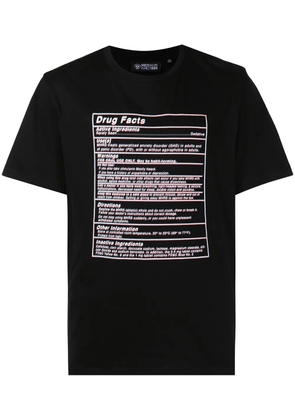 Mostly Heard Rarely Seen graphic-print stretch-cotton T-shirt - Black