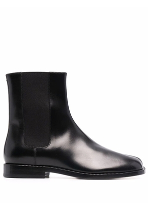 Maison Margiela Tabi leather Chelsea boots - Black