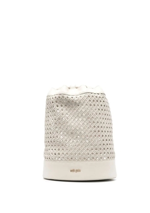 Cult Gaia Fifi backpack bag - White