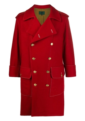 Jean Paul Gaultier Pre-Owned 1993 military coat - Red