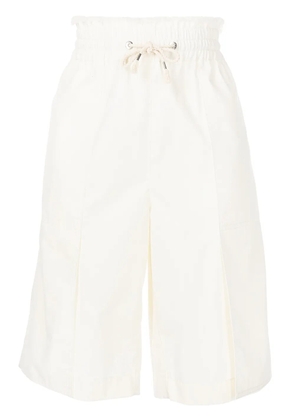 Dion Lee drawstring track shorts - White