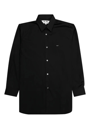Comme Des Garçons Play mini heart shirt - Black