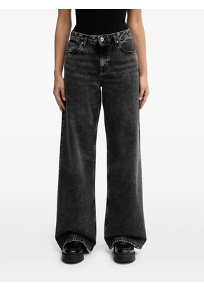 Karl Lagerfeld Jeans wide-leg jeans - Grey