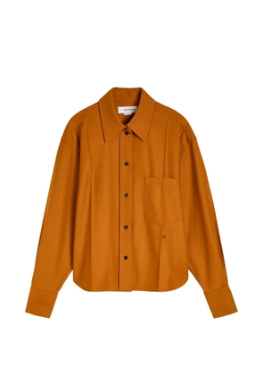 Victoria Beckham pocket button shirt - Orange