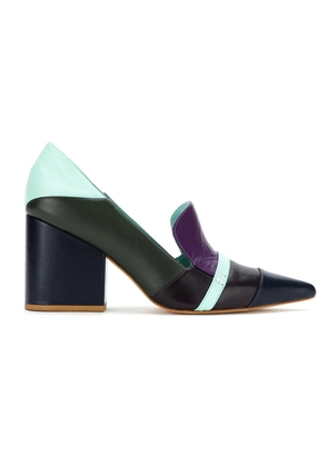 Sarah Chofakian colour block pumps - Multicolour