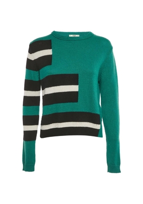 Fendi Pre-Owned rib knit sweater - Green